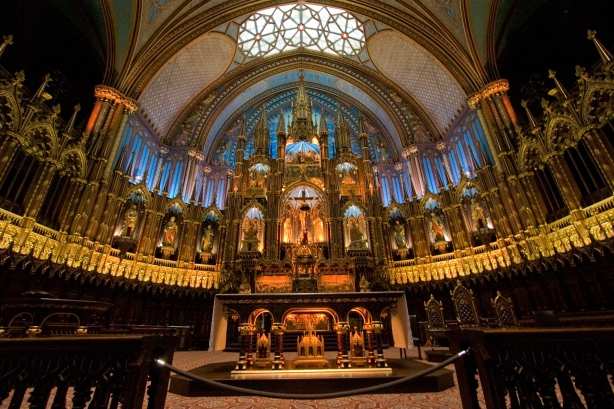 Notre Dame Interior, Montreal